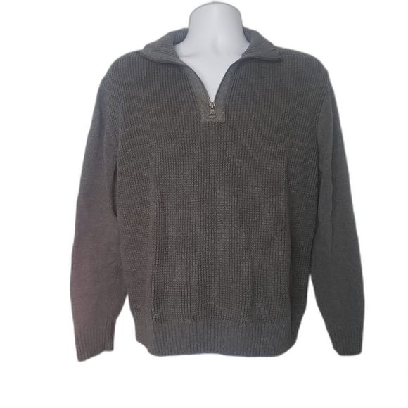 WEATHERPROOF VINTAGE The Holiday Sweater Gray Mens Size Large - Picture 1 of 7